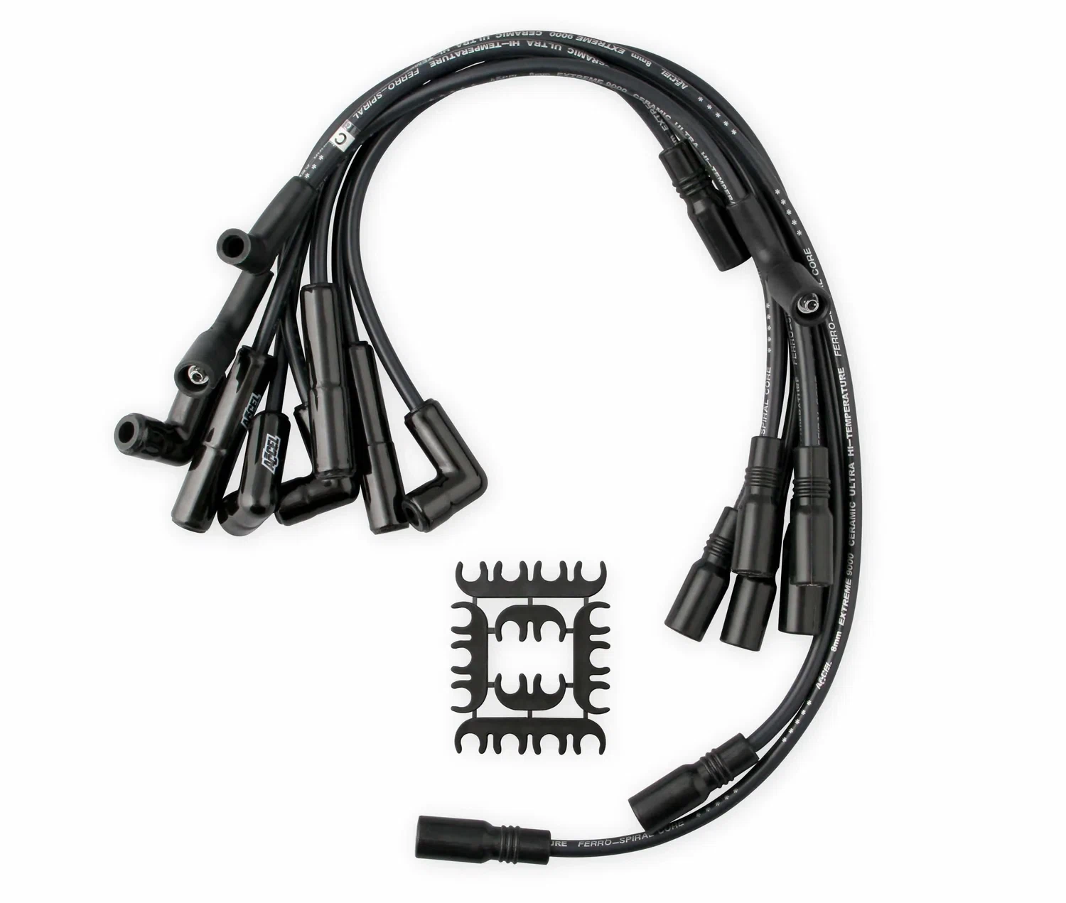 Spark Plug Wire Set-Extreme9000 BlackCeramic Boot-Chevy_GMC Truck 4.3L V6-9044CK